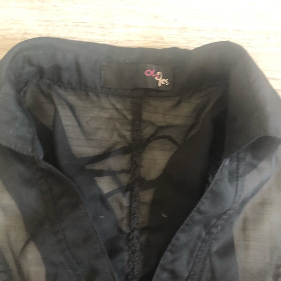 Button up tank with corset lacing detail - Picture 5 of 5